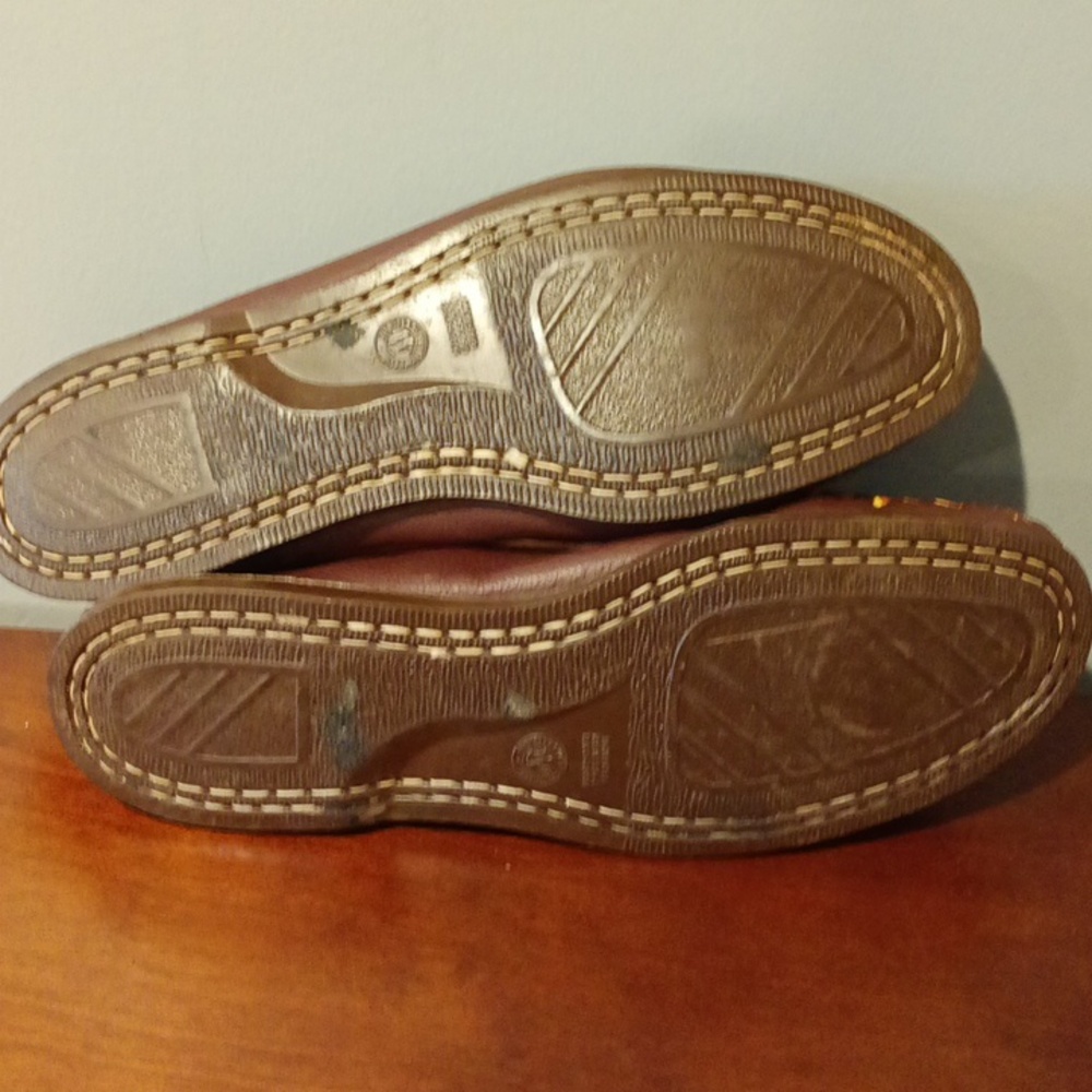 Men's Minnetonka Classic Leather Slip On Moccasin Loafer size 13 - Picture 5 of 7